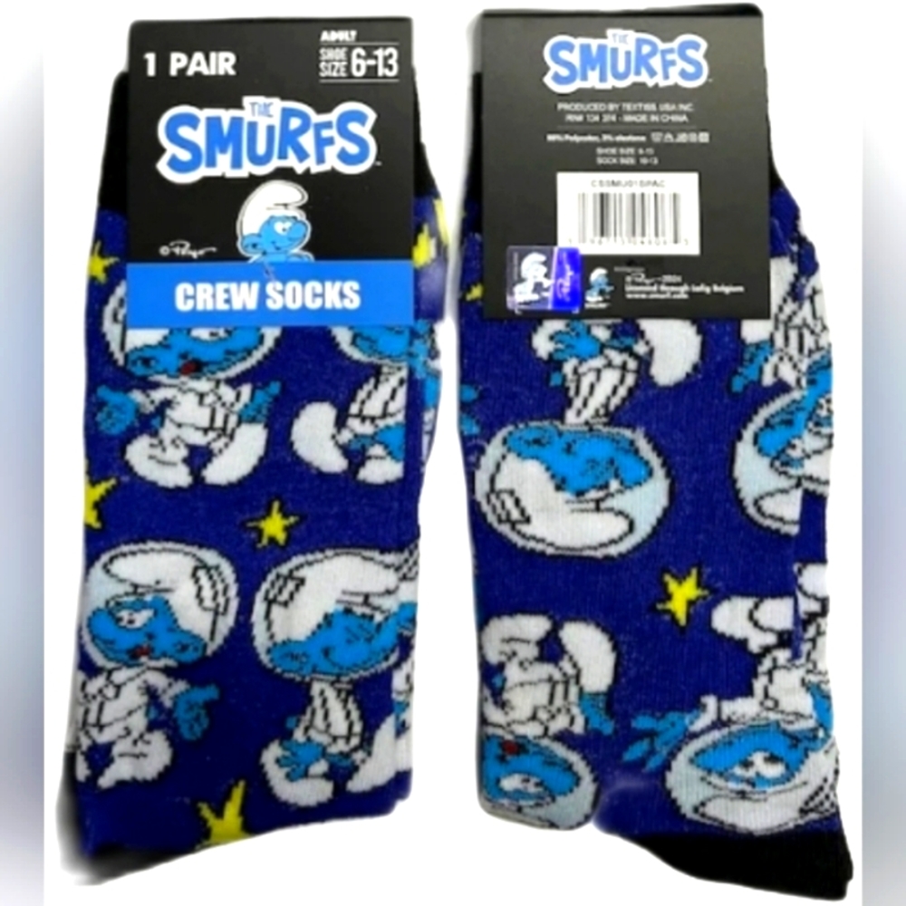 The smurfs socks